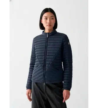 per donna 2214 Giacca leggera in piumino marino (42), Blu, Casual, Poliamide, Navy