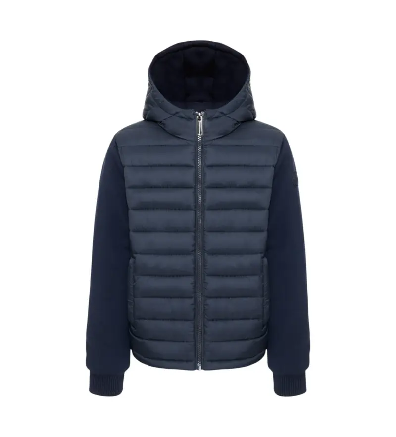 Colmar Giacca ragazza con maniche in peluche blu