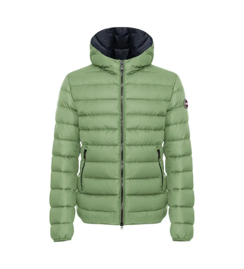 per uomo 1249-9WY Piumino E-Concrete verde (58), Casual, Poliamide