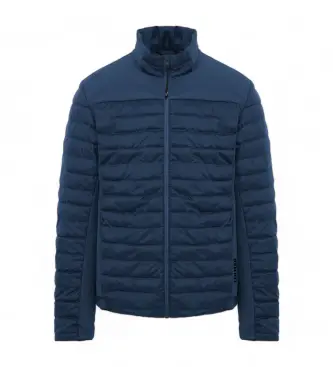 per uomo 1884-2XQ Giacca a vento imbottita blu (54), Casual, Poliestere