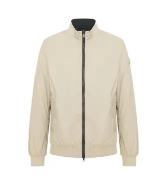 per uomo 1899R-2ZB Giacca reversibile beige (52), Blu, Casual, Nylon