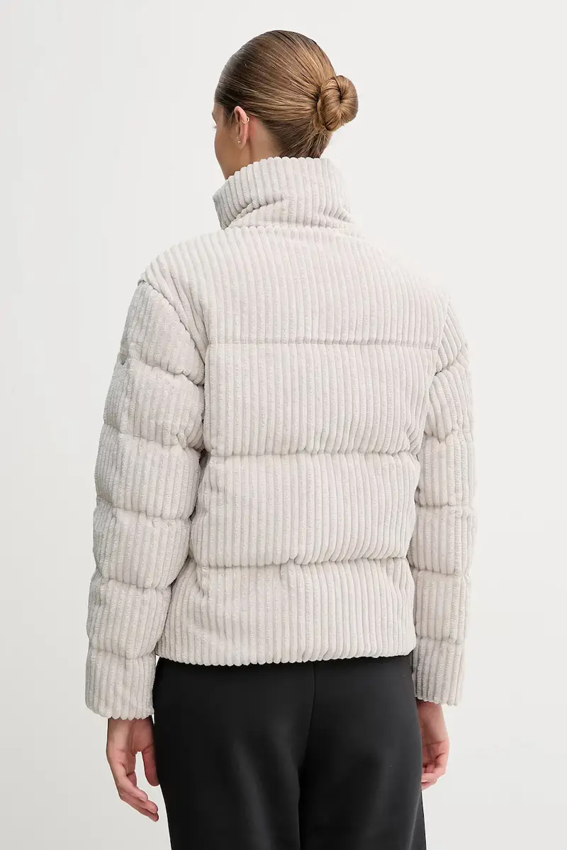 piumino in velluto a coste colore beige 2187.2ZM miniatura 3