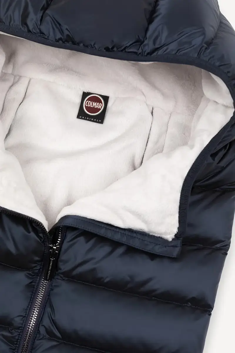 sacco a pelo per bambini DELUXE Blu navy miniatura 3