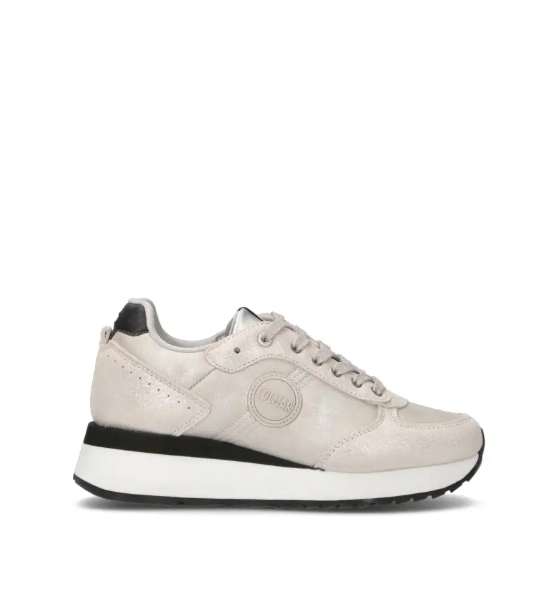 Sneaker donna argento Vario
