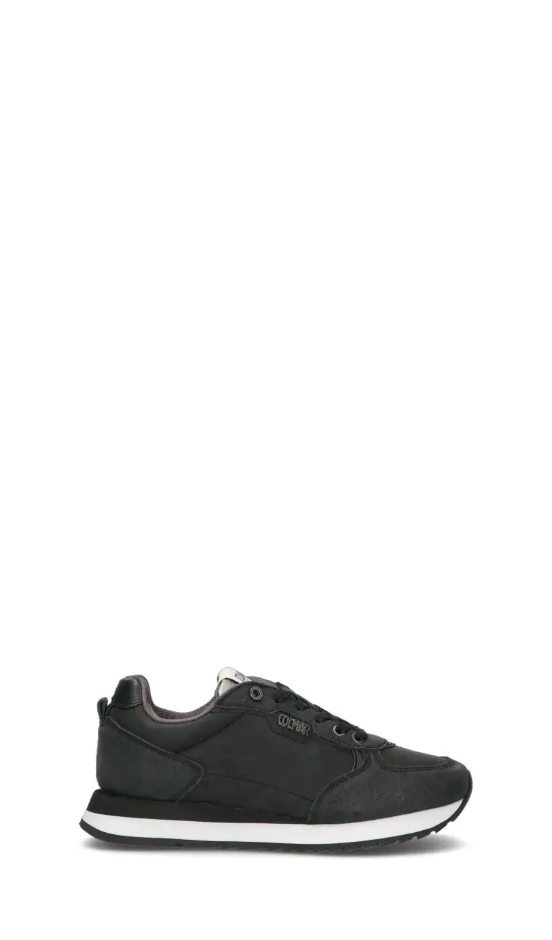 Sneaker donna nera in pelle Vario
