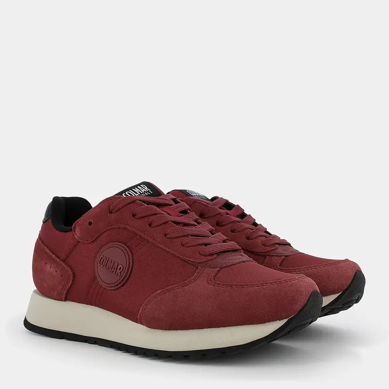 Sneakers Colmar da Donna, rosso miniatura 2