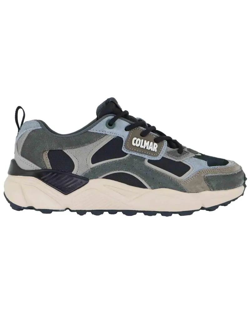 Sneakers Garner Grounds in mix pelle nera Uomo GARNER GROUNDS 066