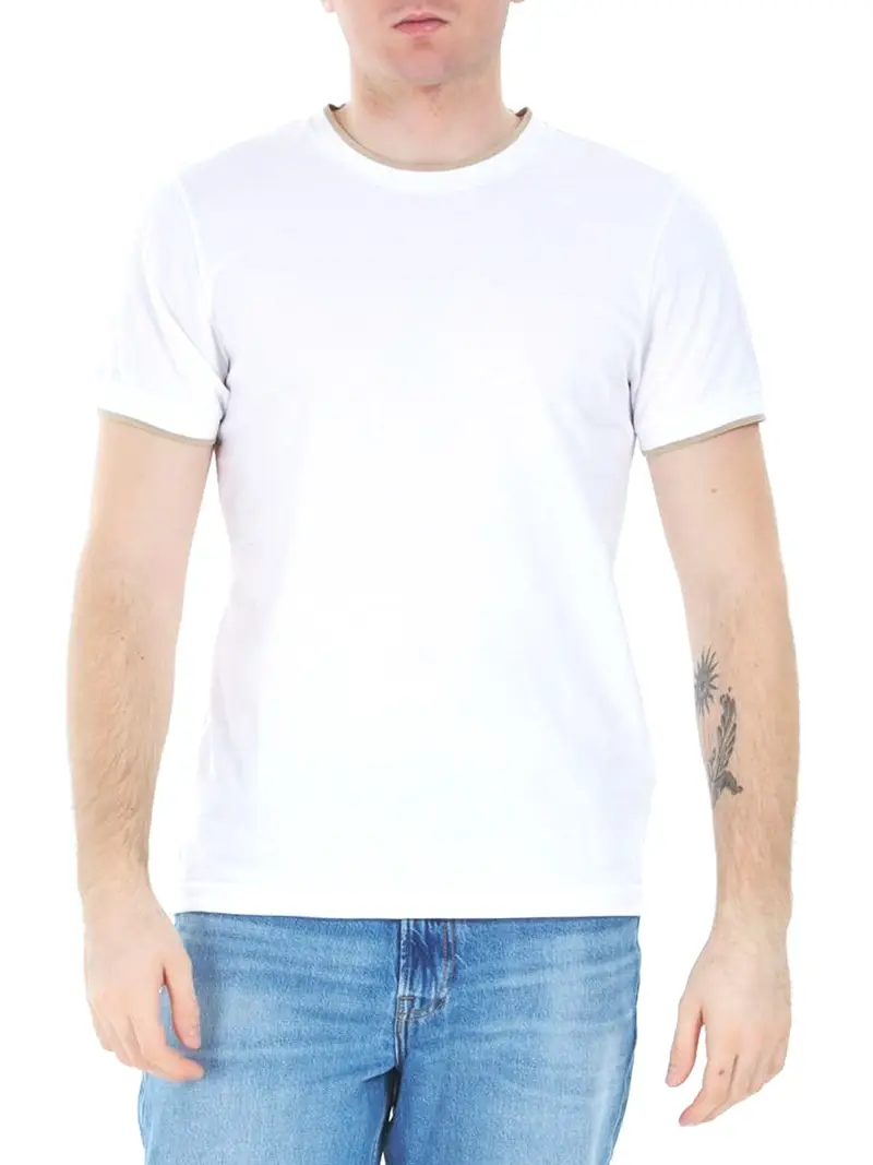 t-shirt colmar da uomo - bianco