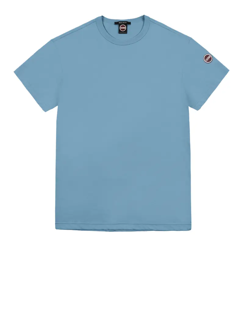 t-shirt colmar da uomo - celeste