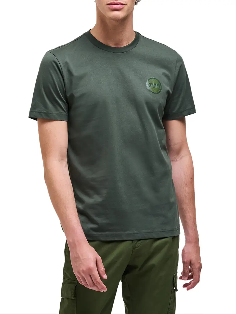 t-shirt colmar da uomo - verde
