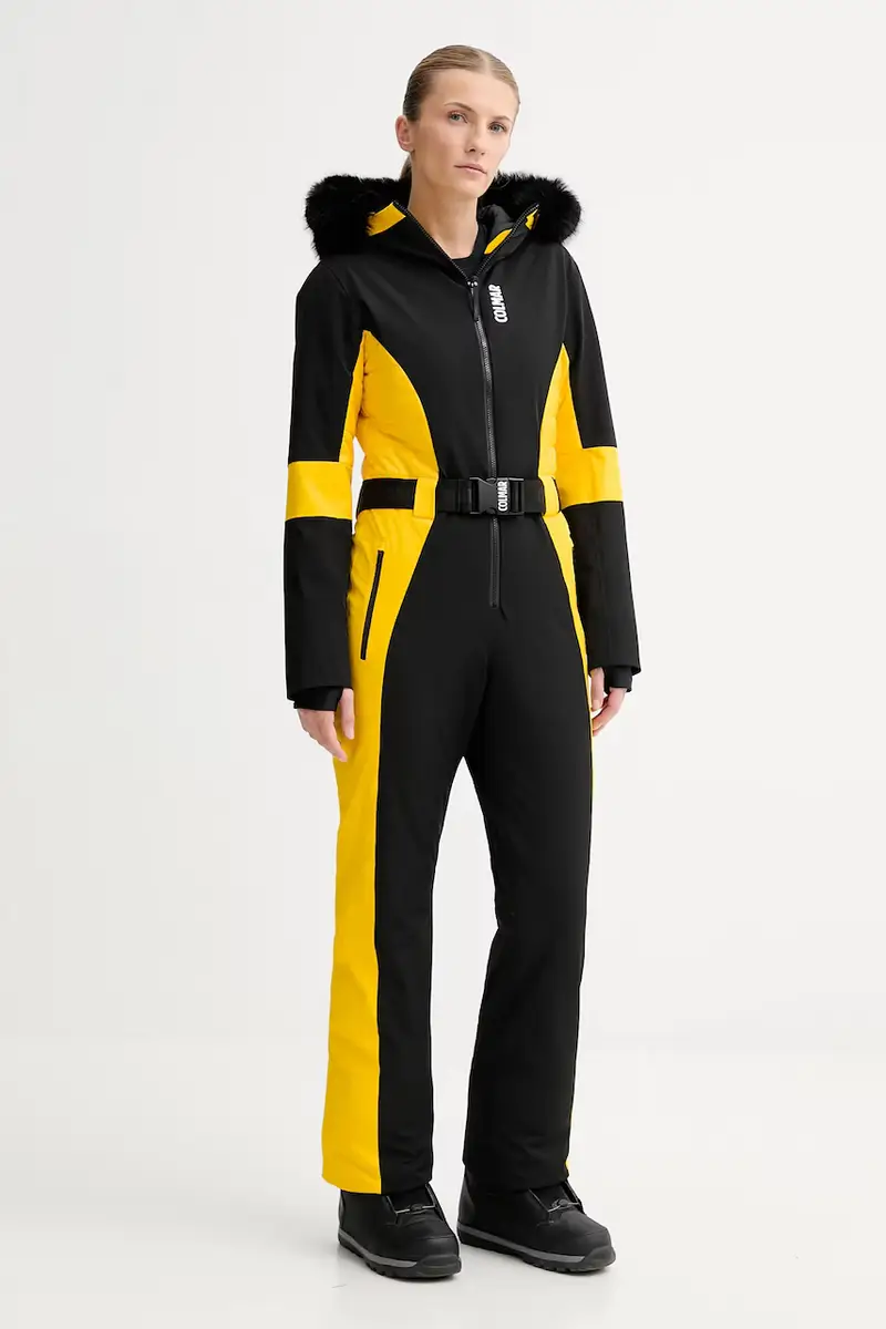 tuta da sci Nero miniatura 2