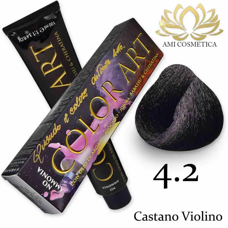 senza ammoniaca 100 ml 4.2 castano violino