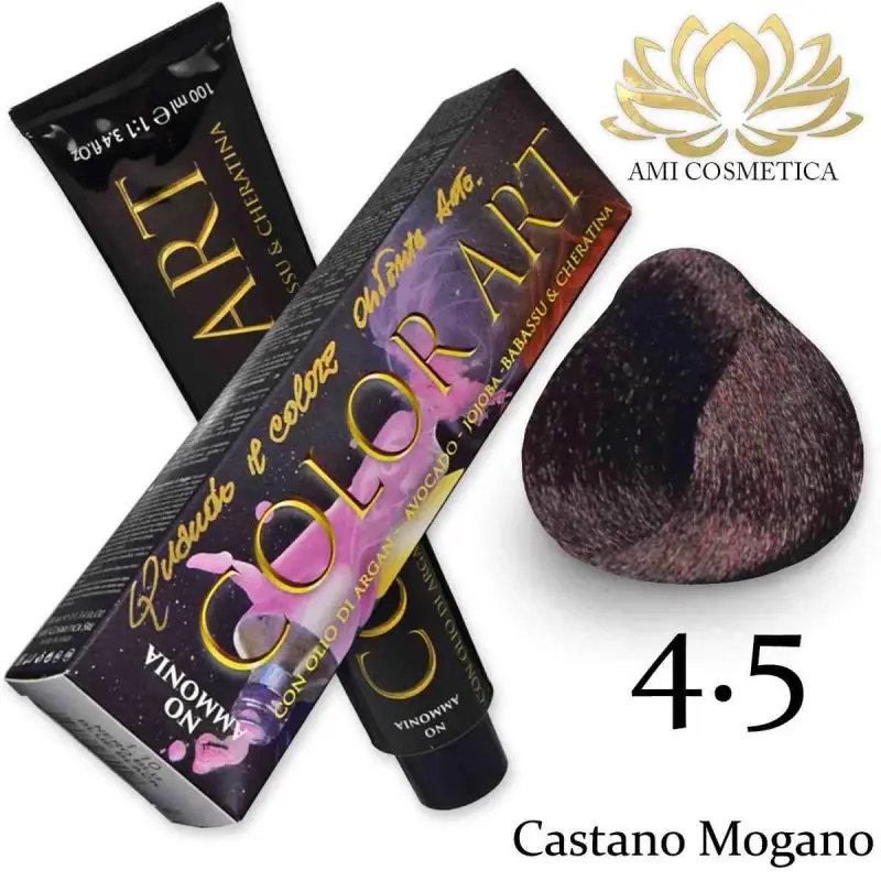 senza ammoniaca 100 ml 4.5 castano mogano