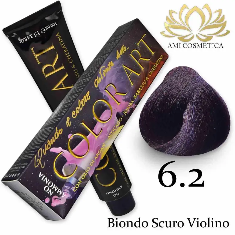senza ammoniaca 100 ml 6.2 biondo scuro violino