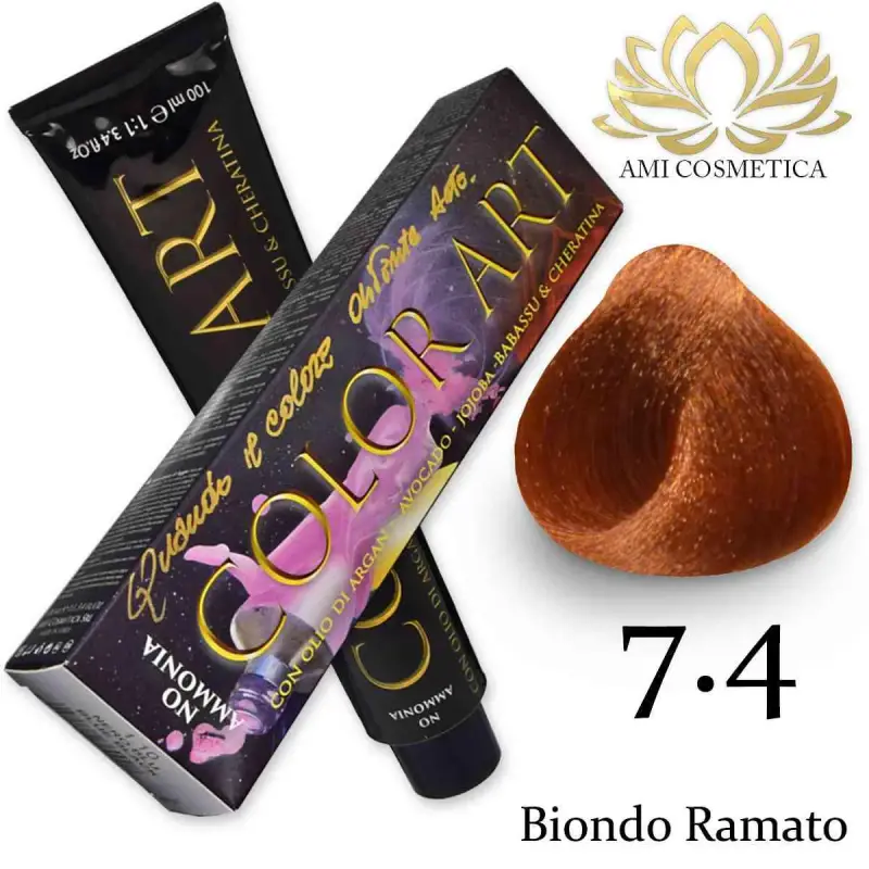 senza ammoniaca 100 ml 7.4 biondo ramato