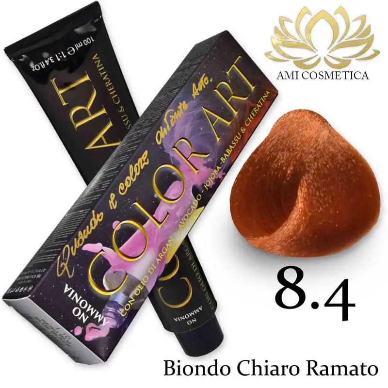 senza ammoniaca 100 ml 8.4 biondo chiaro ramato