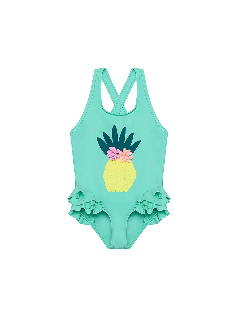 Costume da bagno bambina menta | 98