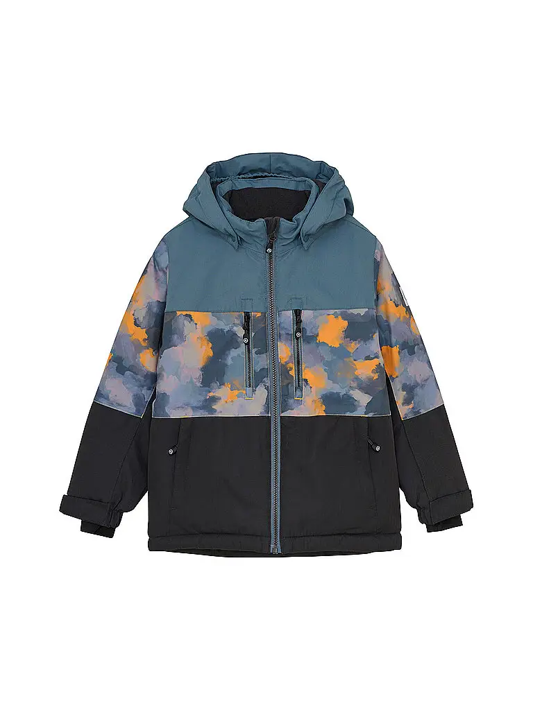 Giacca da sci colorblock da ragazzo blu | 122