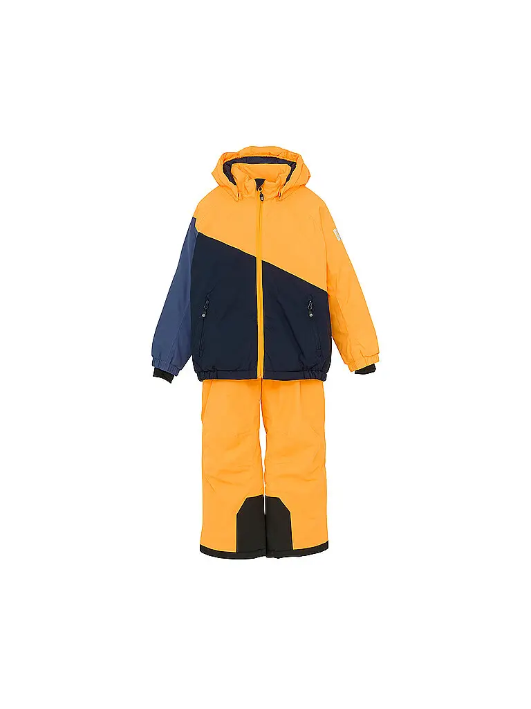 Set da sci per bambini Colorblock arancione | 98
