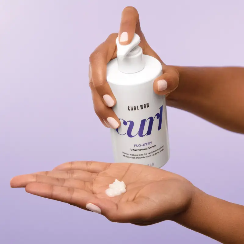 Cura dei Capelli Curl Flo-Etry Siero Integratore Naturale - Siero capelli miniatura 2