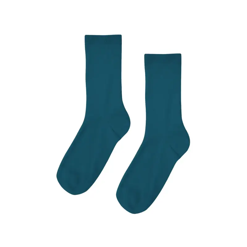Calze da donna in cotone Colorful Standard Classic Organic Ocean Green
