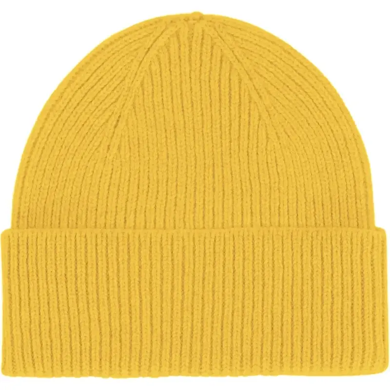 Cappello a piega semplice Colorful Standard Lemon Yellow