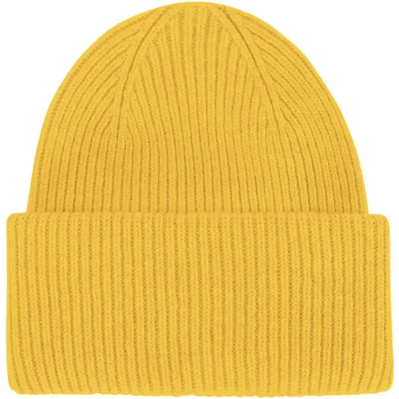 Cappello a piega semplice Colorful Standard Lemon Yellow