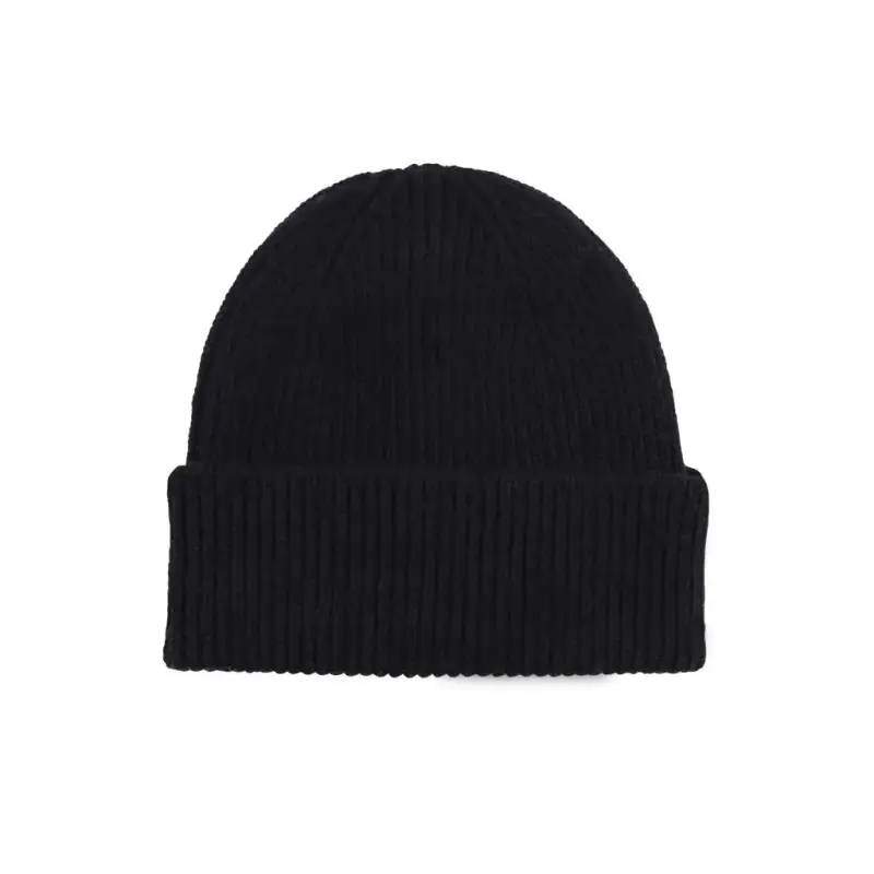 Cappello di lana Colorful Standard Merino deep black