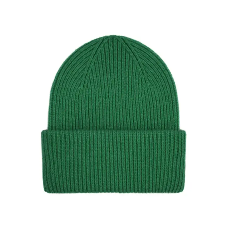 Cappello di lana Colorful Standard Merino kelly green