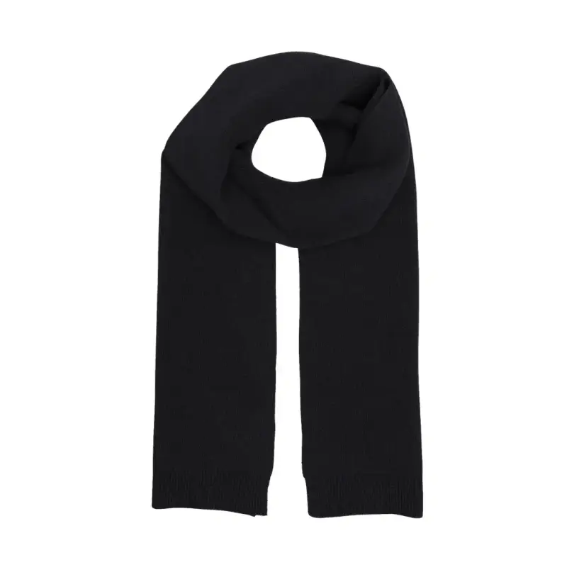 sciarpa di lana Colorful Standard Merino deep black