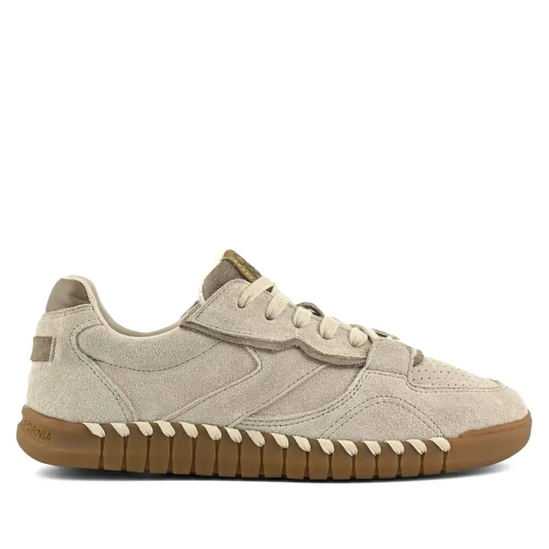 Cow Suede Sneaker Beige
