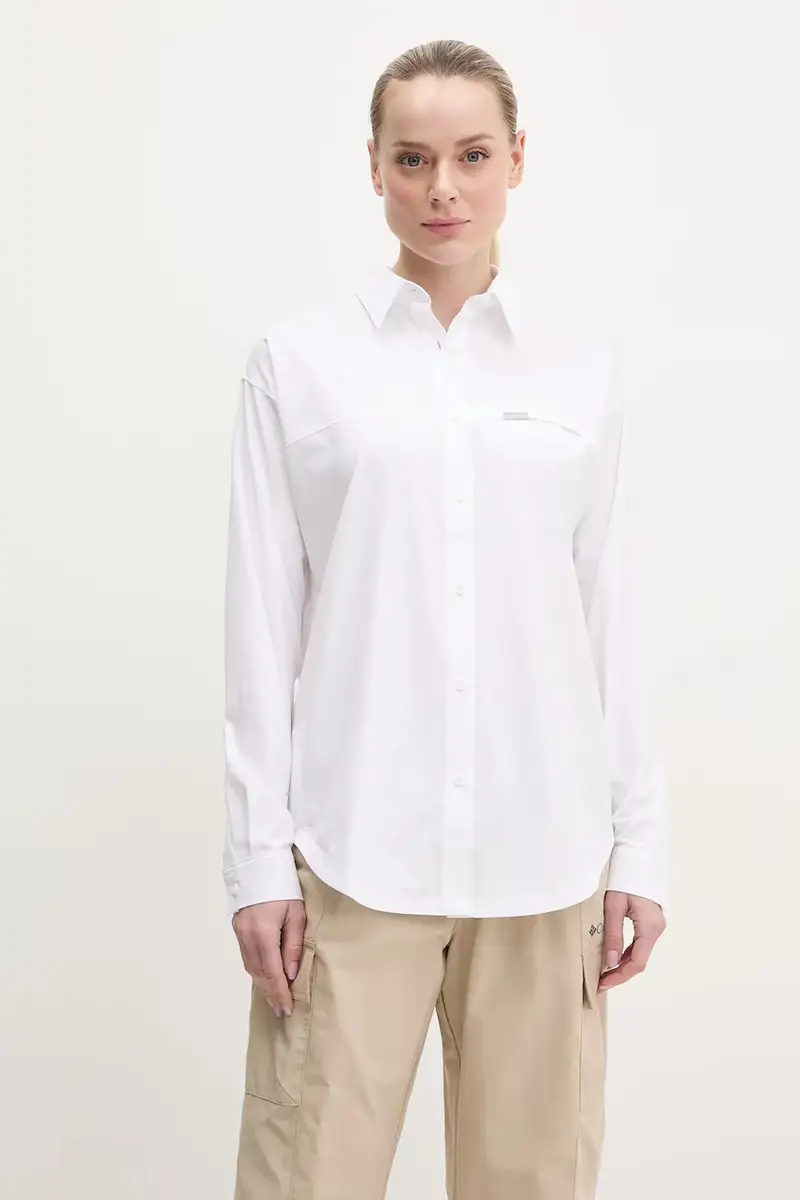 camicia Boundless Trek donna colore bianco 2101611