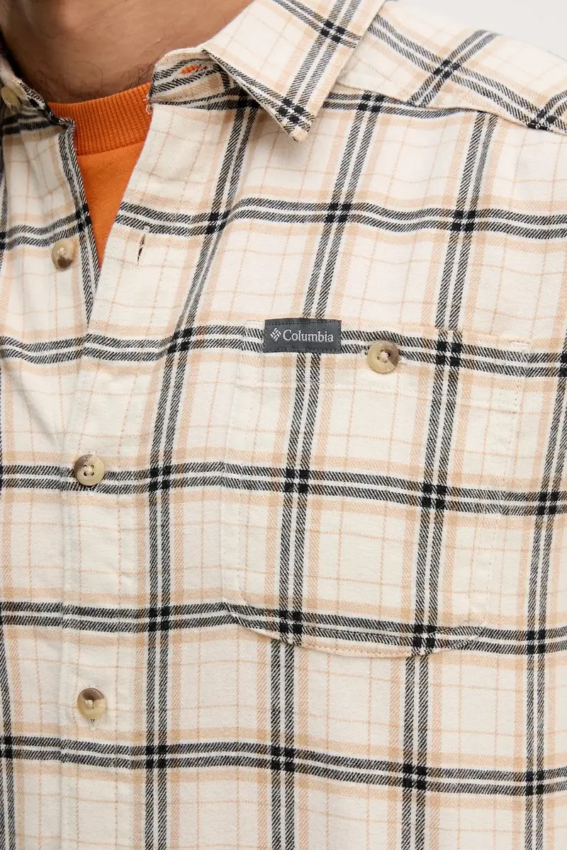 camicia Cornell Woods uomo colore blu 1617951 Beige miniatura 5