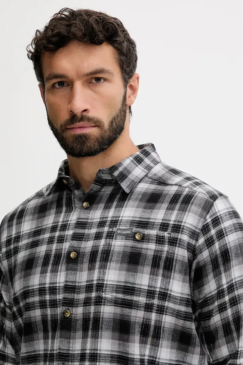 camicia Cornell Woods uomo colore blu 1617951 Nero miniatura 4