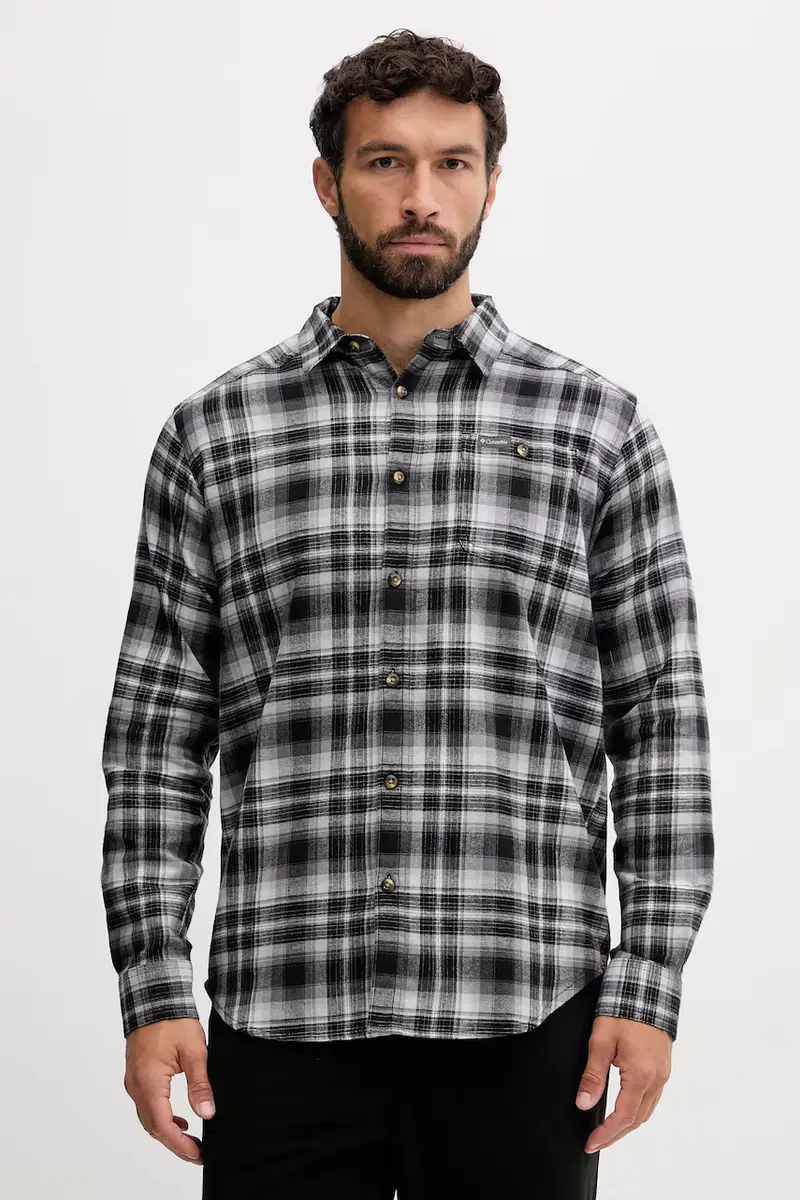 camicia Cornell Woods uomo colore blu 1617951 Nero