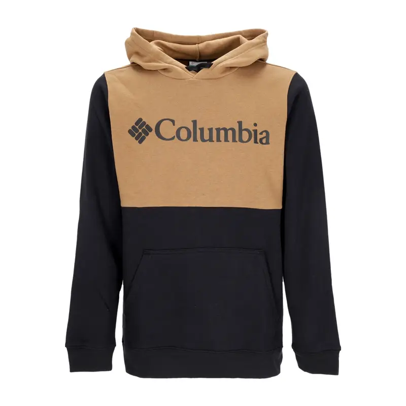 Felpa Cappuccio Uomo Columbia Trek Colorblock Hoodie Black/delta