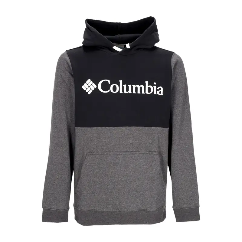 Felpa Cappuccio Uomo Columbia Trek Colorblock Hoodie Black/shark