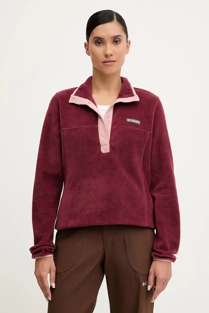 felpa da sport Benton Springs colore nero 2085651 Granata