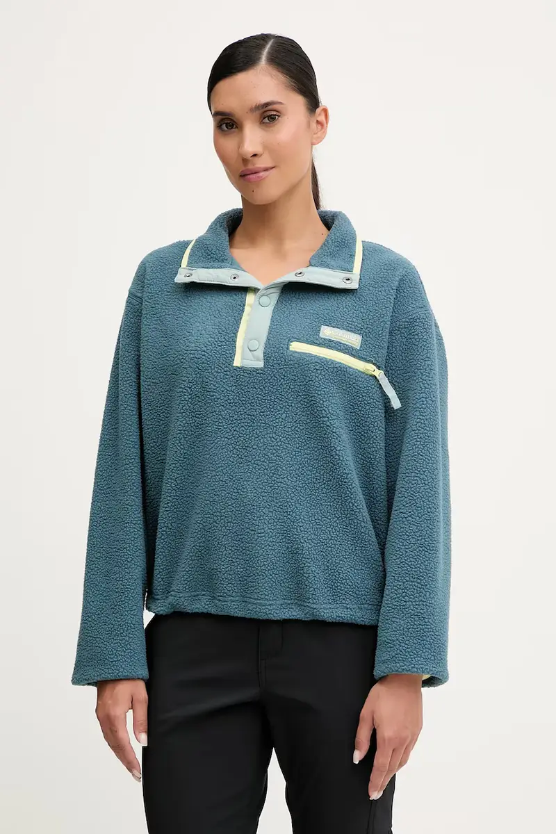 felpa da sport Helvetia colore grigio 2092231 Turchese