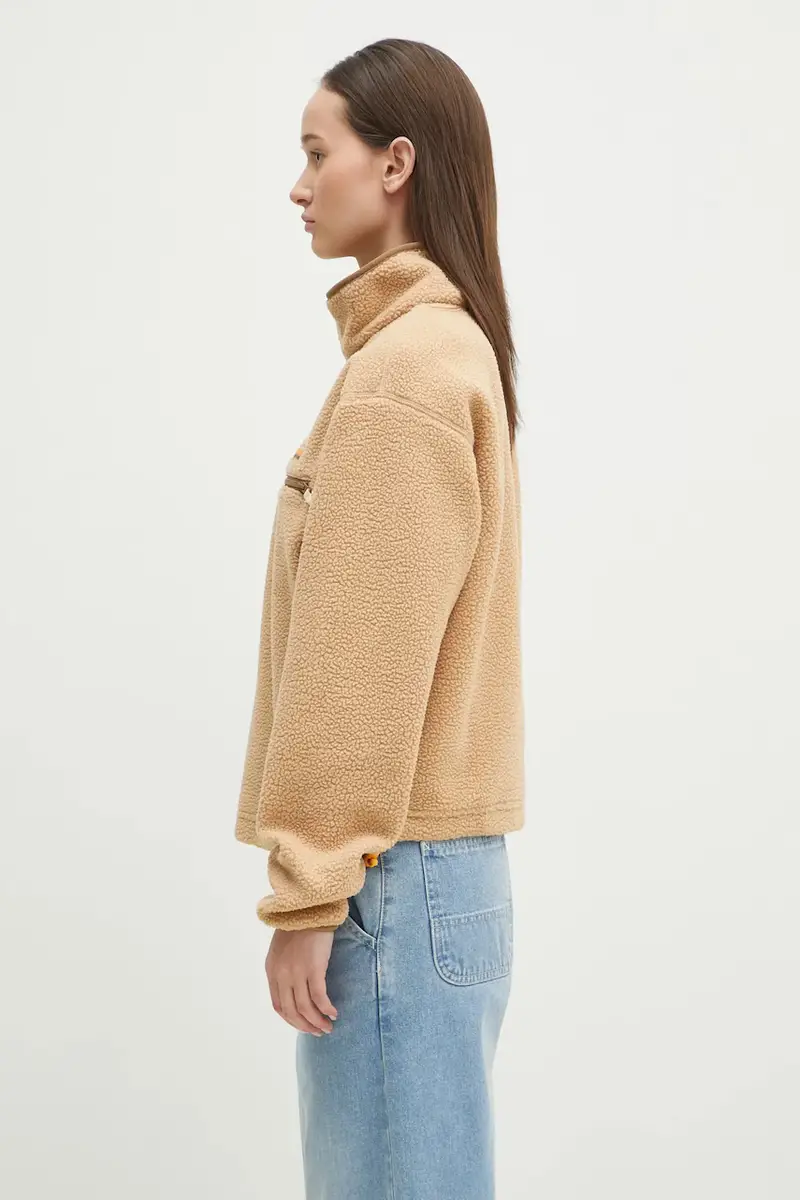 felpa da sport Helvetia colore grigio con applicazione 2092231 Beige miniatura 2