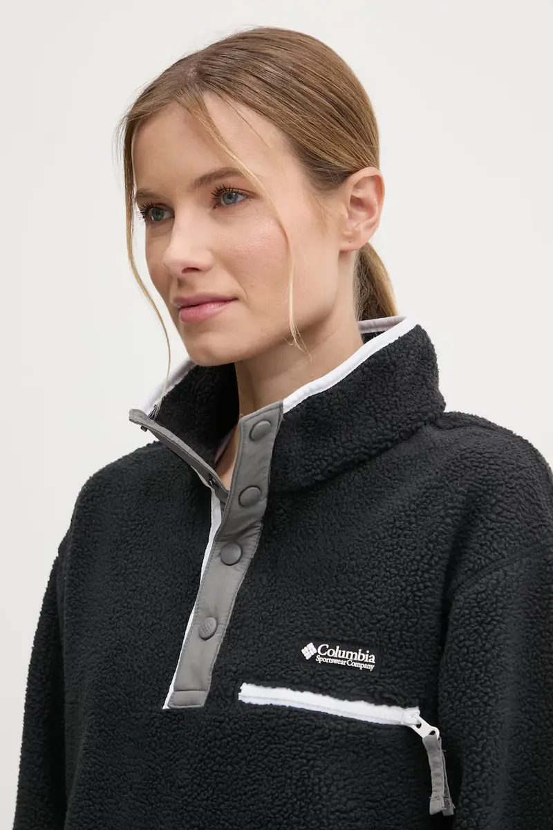 felpa da sport Helvetia colore grigio con applicazione 2092231 Nero miniatura 2