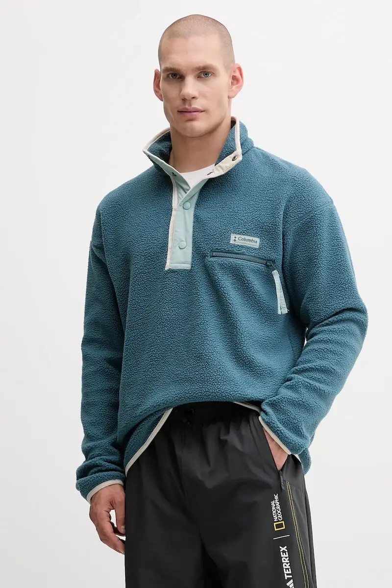 felpa da sport Helvetia II colore nero 2090891 Turchese