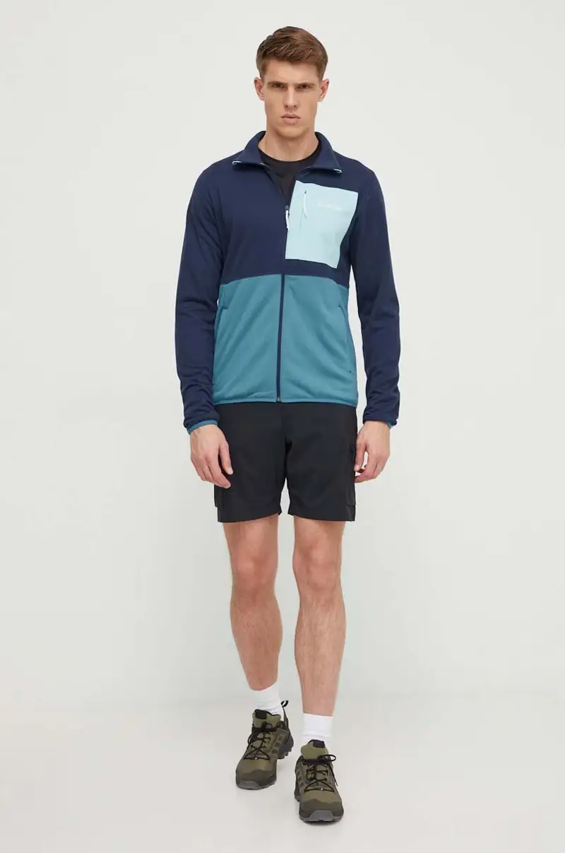 felpa da sport Hike colore blu navy 2057431 miniatura 2