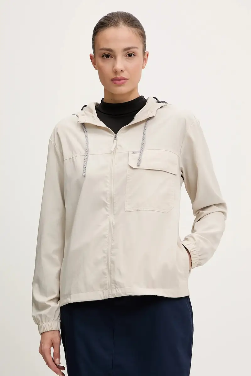 felpa da sport Skien Valley colore beige 2124283