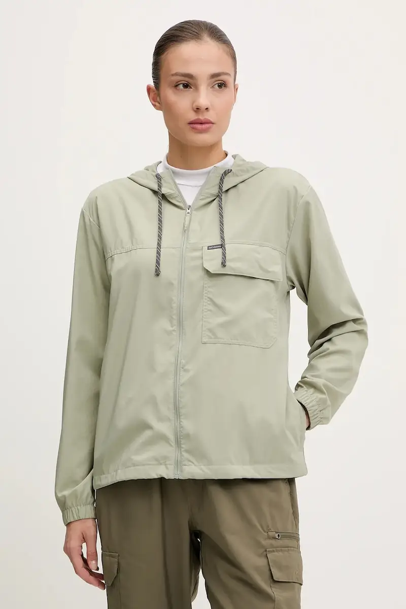 felpa da sport Skien Valley colore verde 2124283