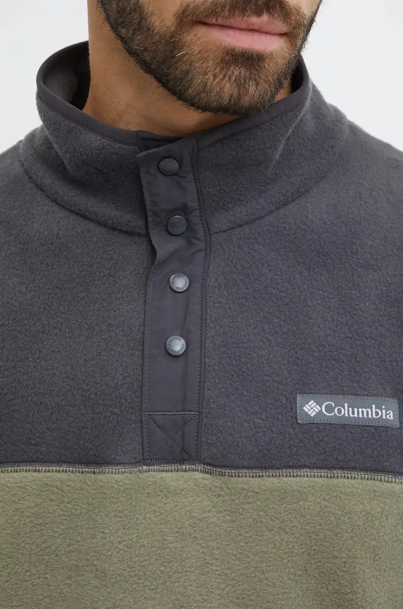 felpa da sport Steens Mountain Half Snap colore verde 2097721 miniatura 5