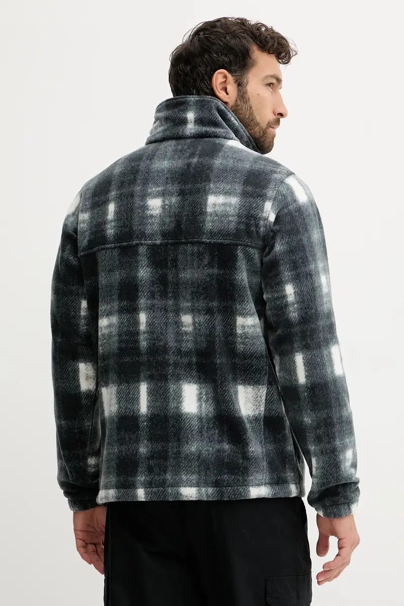 felpa da sport Steens Mtn Print colore verde Grigio miniatura 3