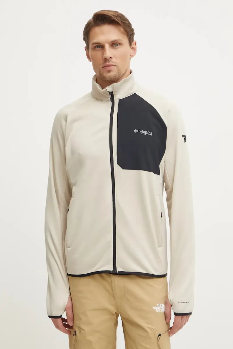 felpa da sport Triple Canyon colore beige 2094963