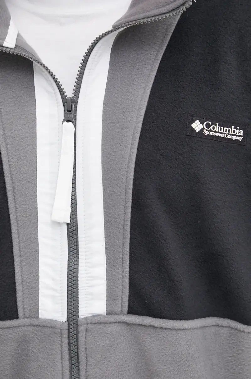 felpa in pile Backbowl II Full Zip Fleece colore grigio 2090851 miniatura 5