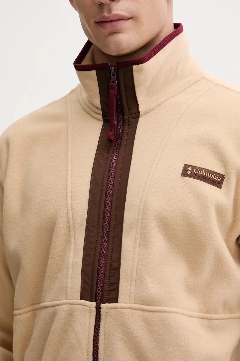 felpa in pile Backbowl II Full Zip Fleece colore grigio 2090851 Beige miniatura 5